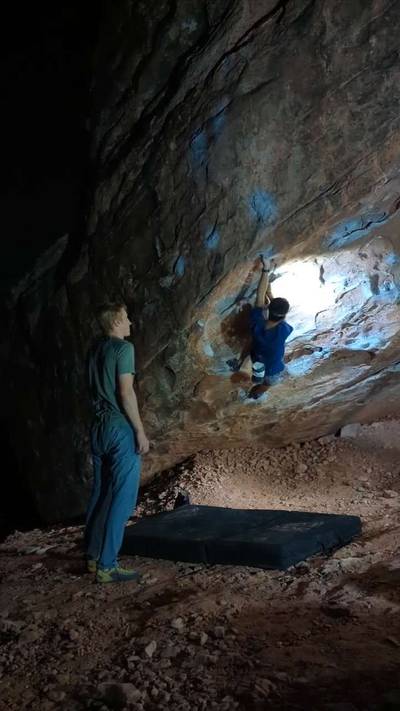 Hyperglide v5, Red Rock - Beta Video from dankyclimbs