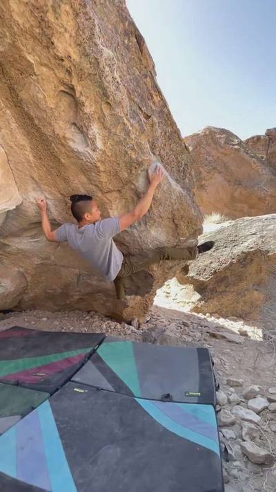 Acid Wash Right (Jug Start) v7, Bishop - Beta Video from jimleeisme