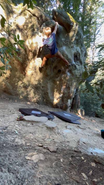 Tree Route v4, Castle Rock State Park - Beta Video from Organicchalkbag