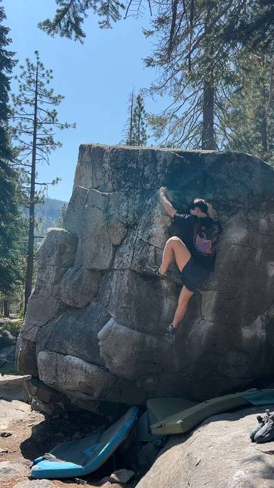 Bad Banana v1, Lake Tahoe - Beta Video from lexgoclimb