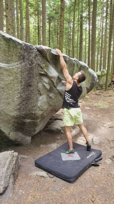 Twister v1, Squamish - Beta Video from CarsonClimbs