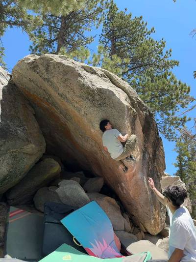 Gluttony v8, Tramway - Beta Video from climbingevan