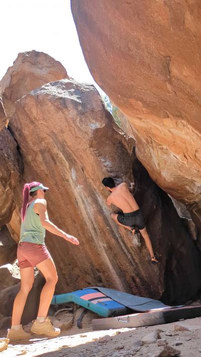 Denizen v4, Hueco Tanks - Beta Video from jfr