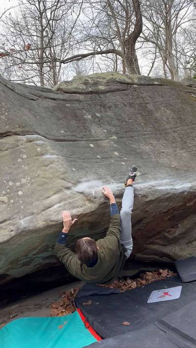 Slopers Malone Extension v8, New River Gorge - Beta Video from spooky.sends