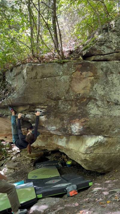 Bro-ner v6, New River Gorge - Beta Video from LindseyRene
