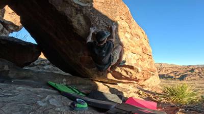 Paleozoic v7, Hueco Tanks - Beta Video from aubious