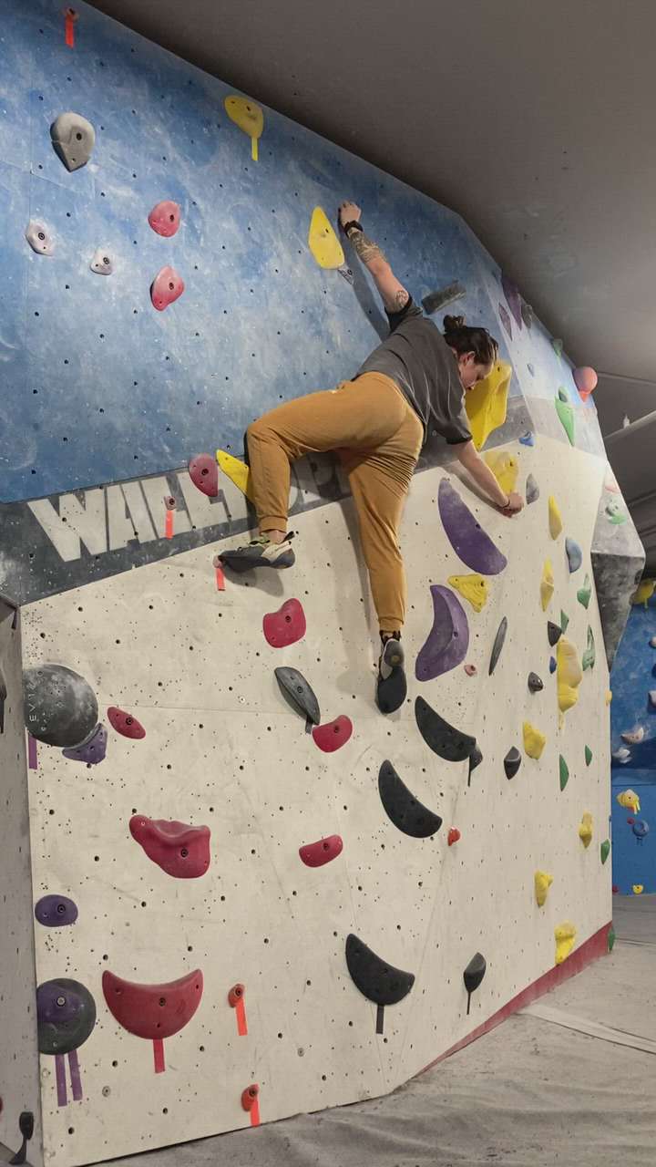 Orange Boulder, Boulders Climbing Gym Downtown KAYA The Climber's App