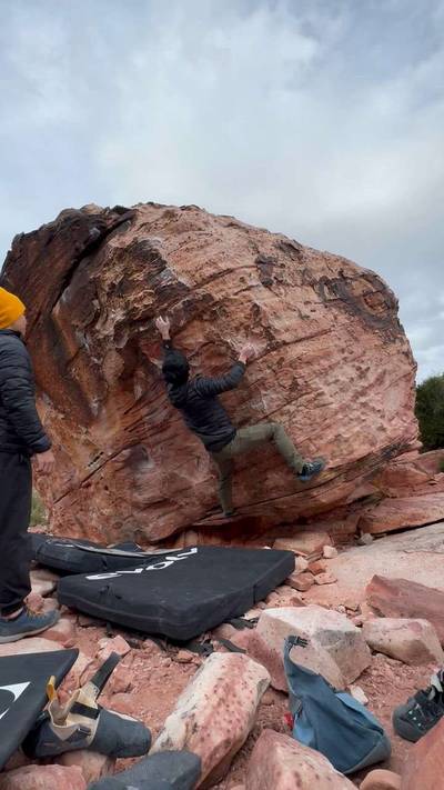 St. Louis v4, Red Rock - Beta Video from rickyslclimbs