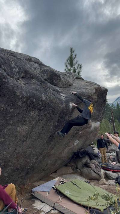 Yoda v8, Leavenworth - Beta Video from climb_ryan