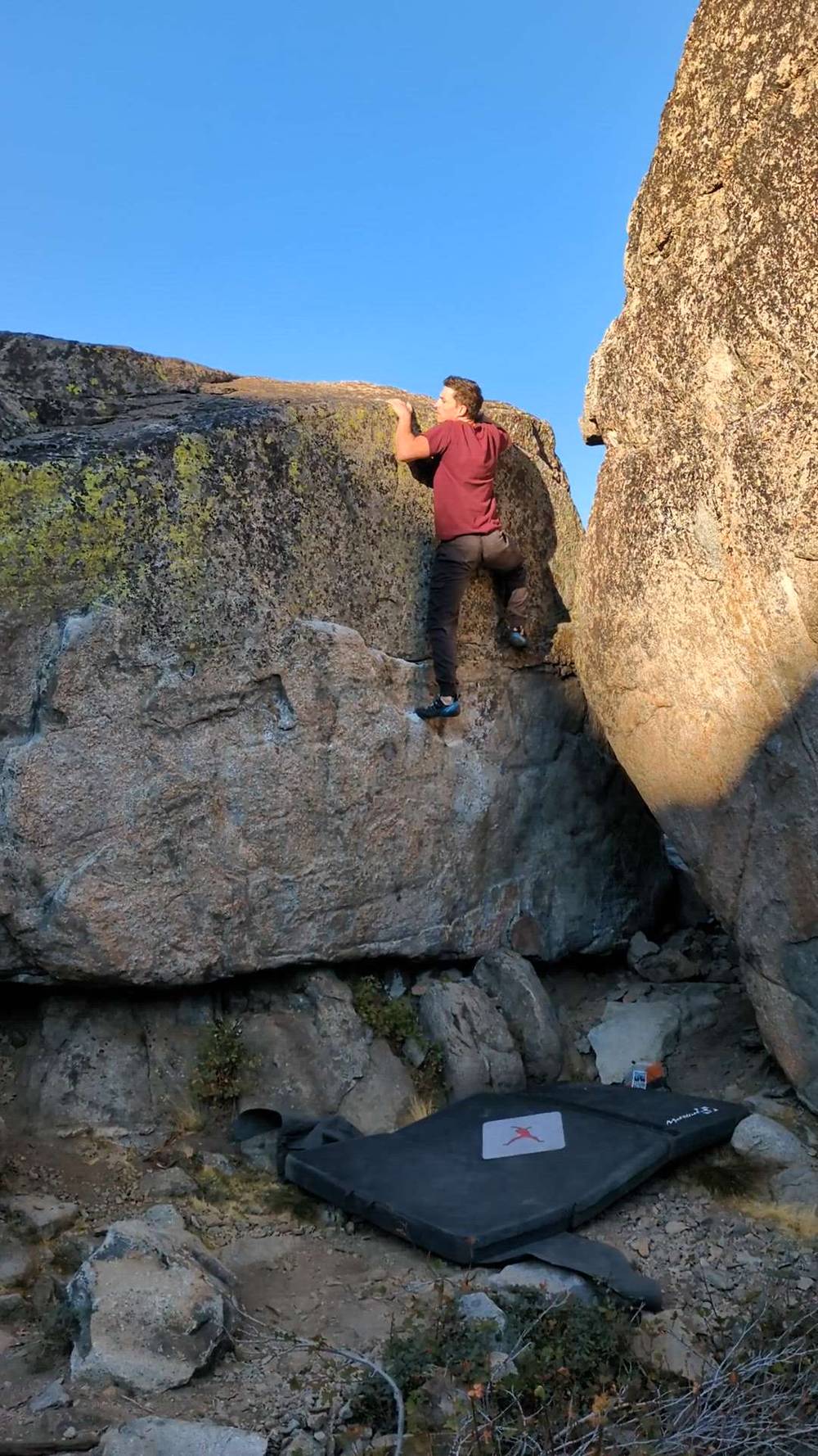 Unnamed Snowshed 7 v0, Lake Tahoe - Beta Video from capt.adventurepants