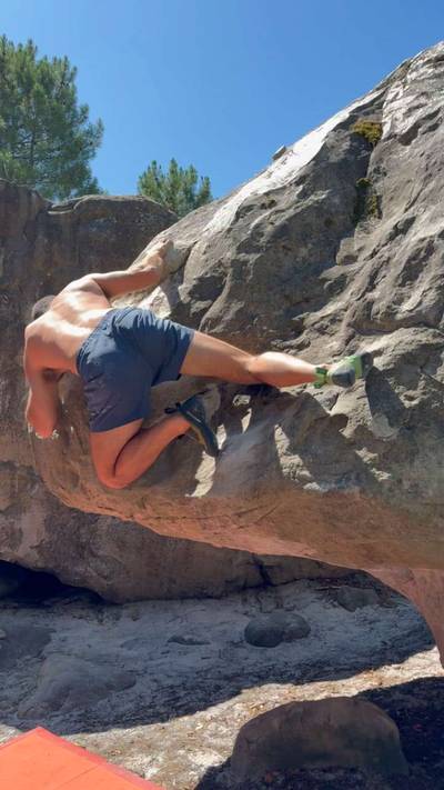 L'americain v7, Fontainebleau - Beta Video from jordiclimbs