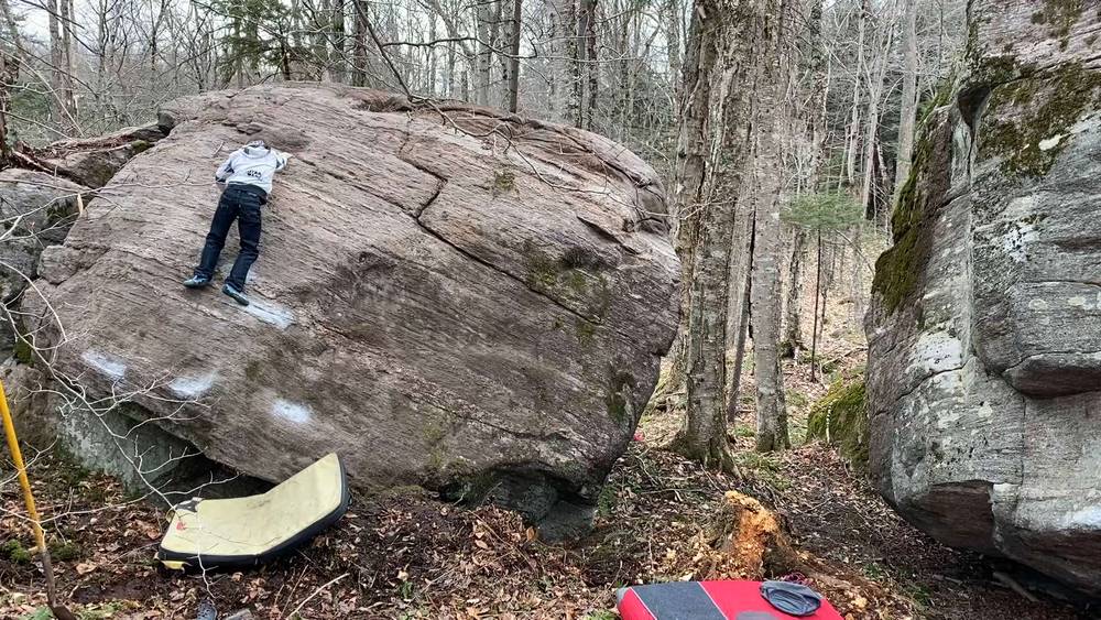 See-Saw vB, Adirondacks - Beta Video from boulderfanatic