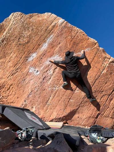 Sorange Traverse v3, Red Rock - Beta Video from j.k0000