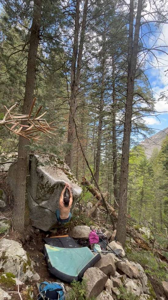 Barthelona v6, Little Cottonwood Canyon - Beta Video from Landon_Schoenmann