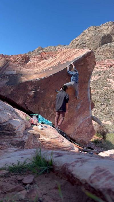 The Lamb Chop v2, Red Rock - Beta Video from peterclimbs