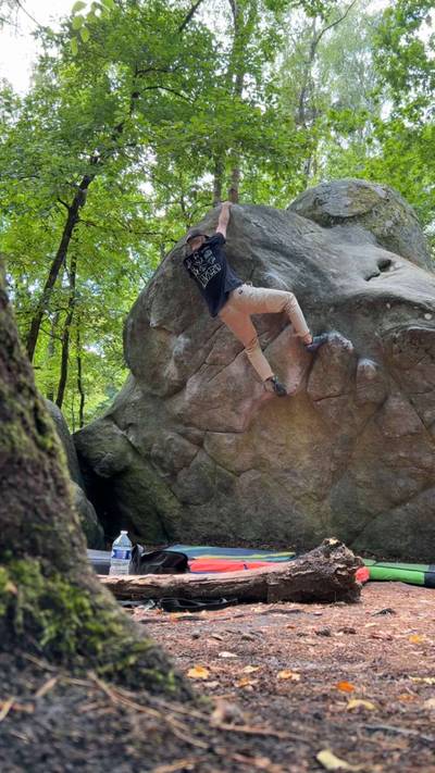 Lullaby (avec l’arete) v6, Fontainebleau - Beta Video from nutelluca