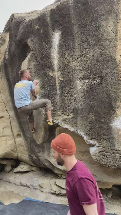 Scary Monsters v6, Joe's Valley - Beta Video from bolts.and.holds