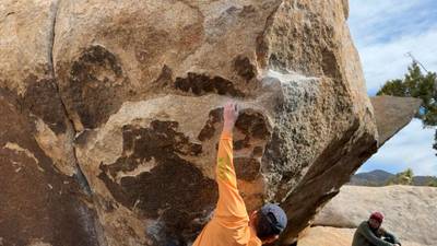 Strawberry Contraceptives v7, Joshua Tree - Beta Video from downclimbsonly