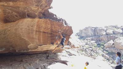 The Fin v4, Hueco Tanks - Beta Video from crownjun