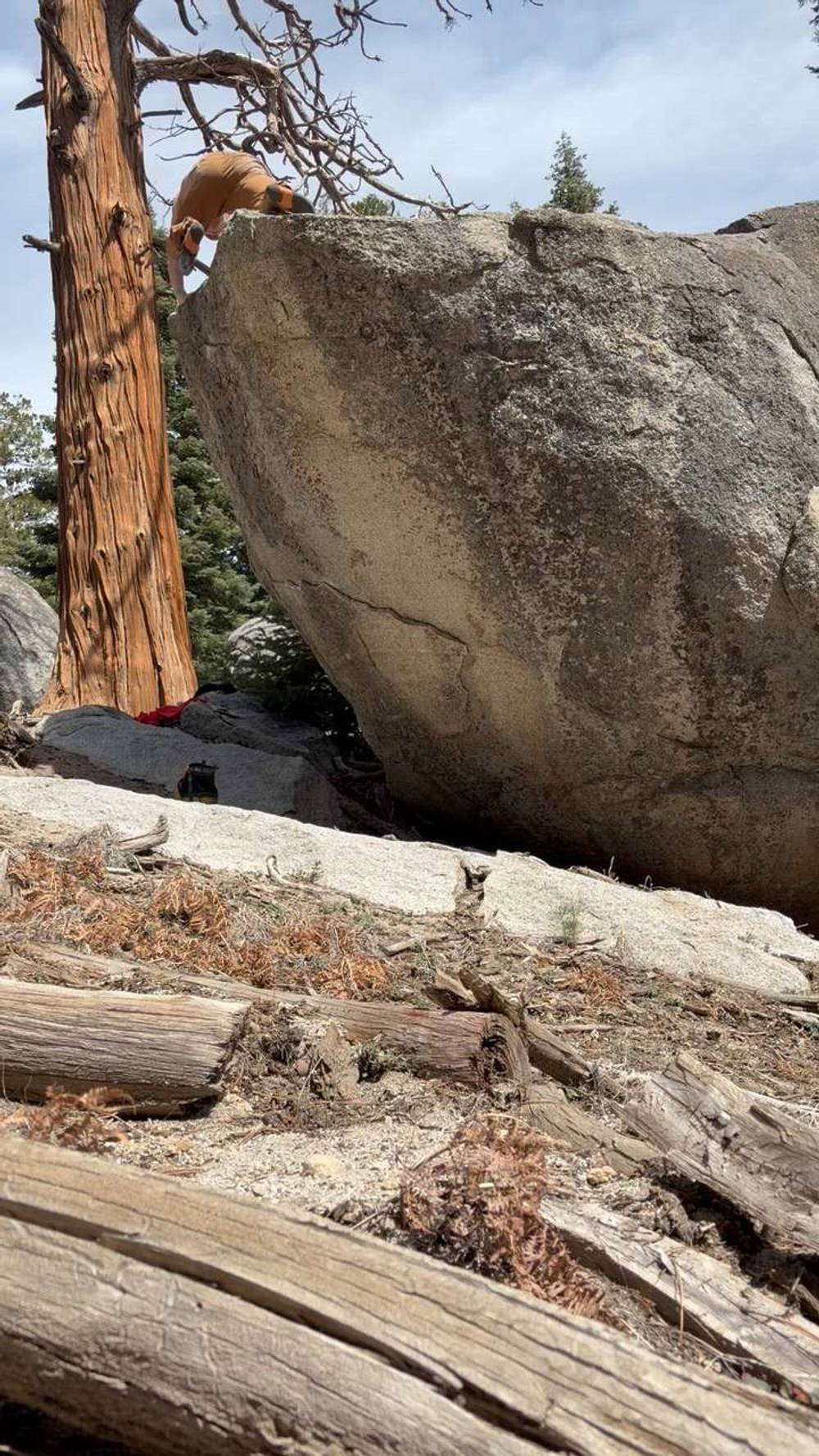 Balm Arete v6, Black Mountain - Beta Video from Vasko6d