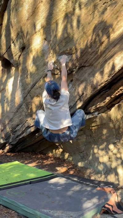 George Washington's Nose v4, Coopers Rock - Beta Video from annaliese