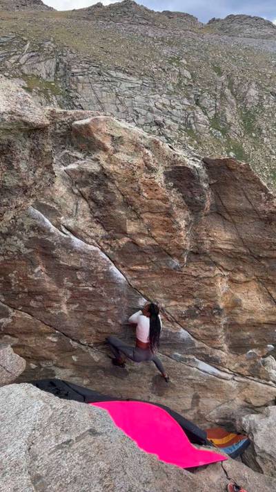 Brown Seam v4, Lincoln Lake - Beta Video from inaclimbs