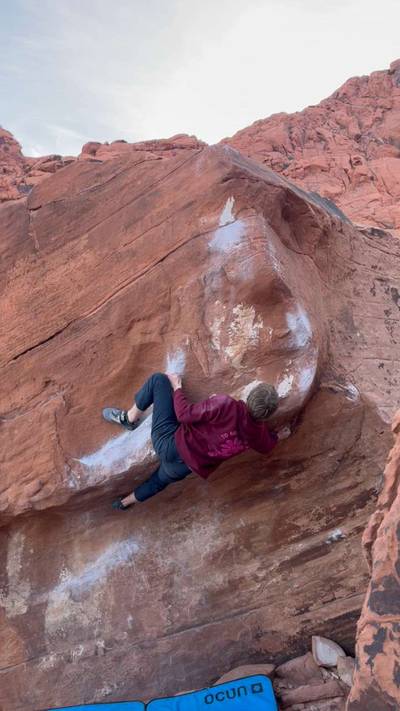 Mr. Smiley v6, Red Rock - Beta Video from griffin.climbs