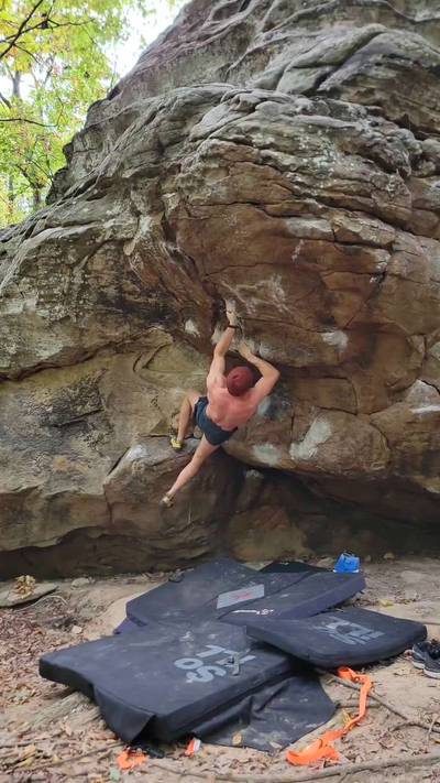 Brown Cow v6, Holy Boulders - Beta Video from Justin_Cranmer