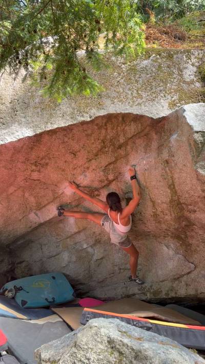Betelgeuse v6, Squamish - Beta Video from lesgo