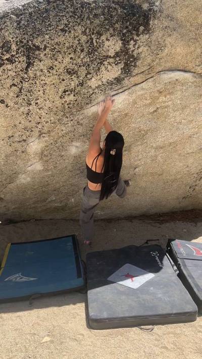 The Outcast (AKA Don's Dyno #1) v5, Tramway - Beta Video from boulder.baddie