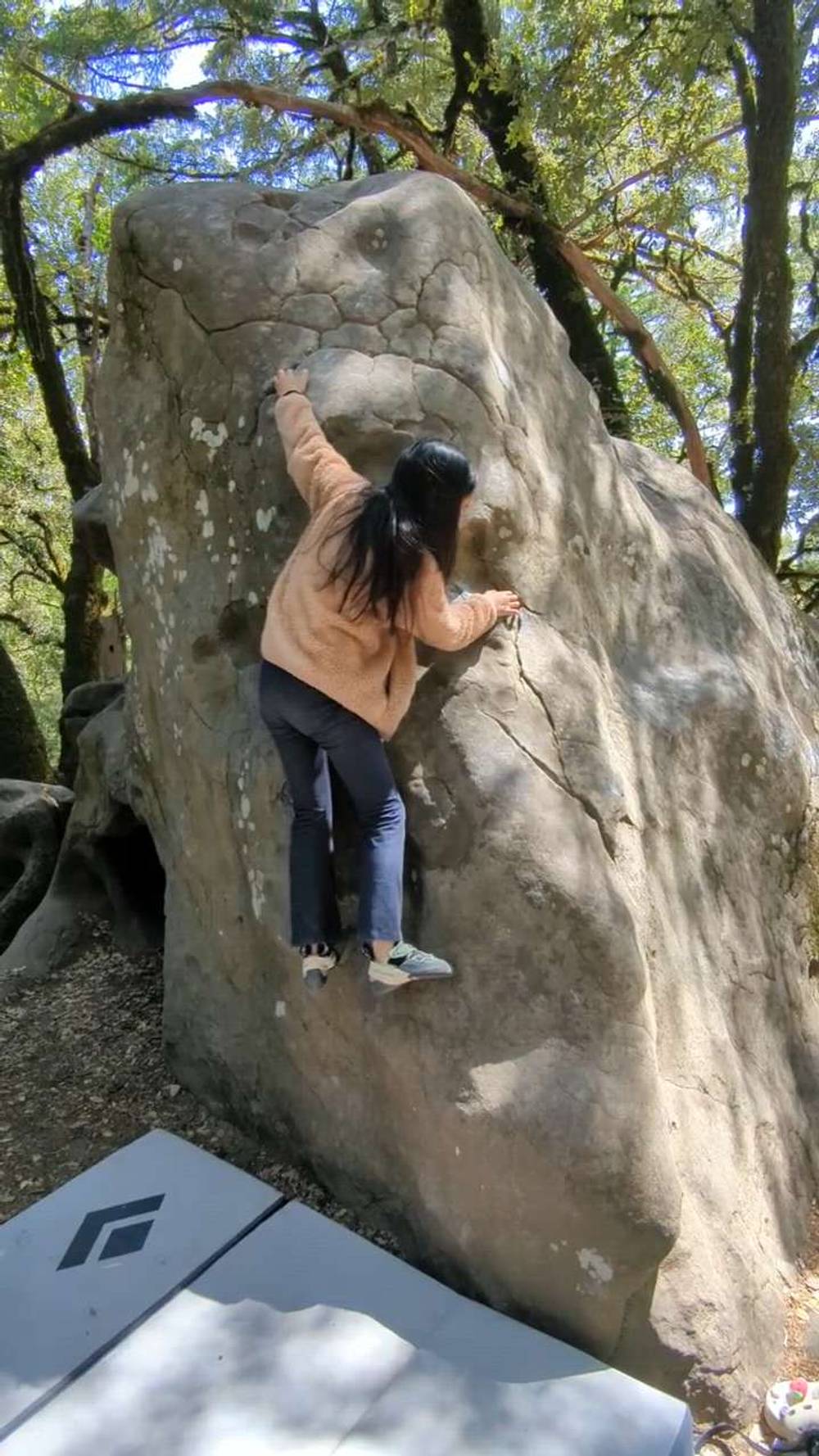 Unnamed Arete Left vB, Castle Rock State Park - Beta Video from benben.