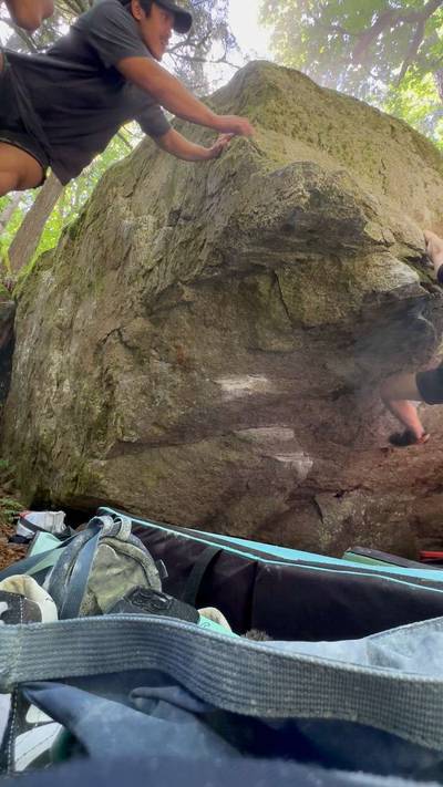 Man Cave v6, Squamish - Beta Video from Jer_on_the_rocks
