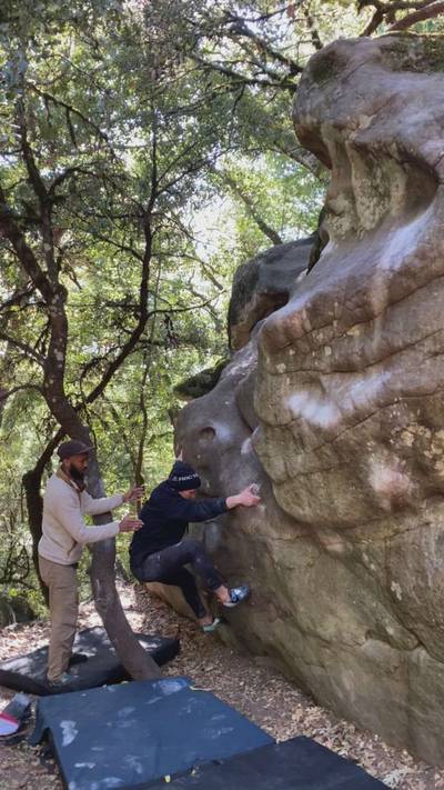 Mrs. Magoo Traverse v3, Castle Rock State Park - Beta Video from liamlonsdale
