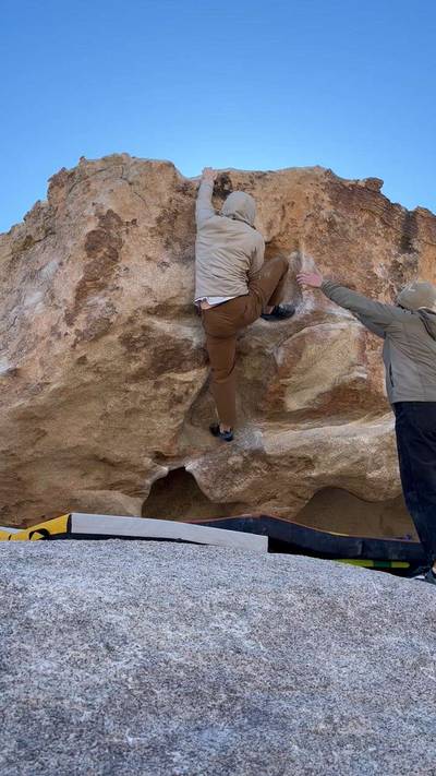 False Hueco v1, Joshua Tree - Beta Video from soso