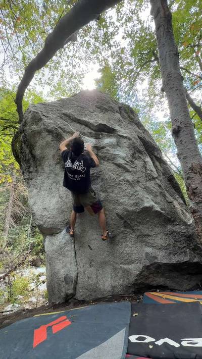 Jim v4, Little Cottonwood Canyon - Beta Video from Zerocrimps