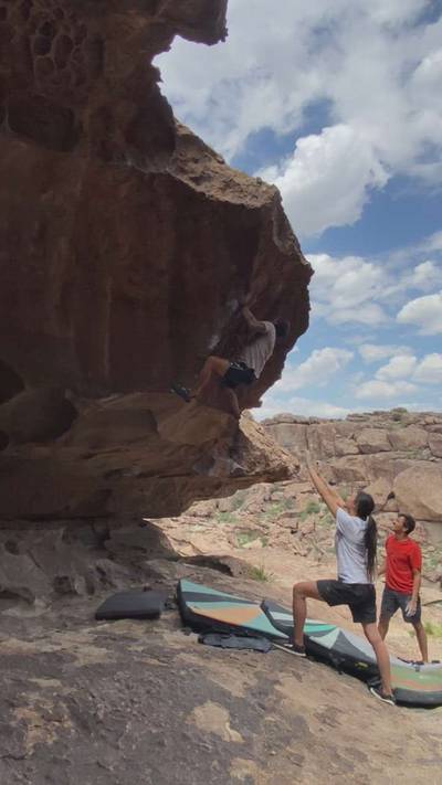 The Fin v4, Hueco Tanks - Beta Video from rawnzhaus
