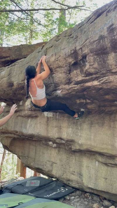 Mad Hatter v6, New River Gorge - Beta Video from MaryChristine