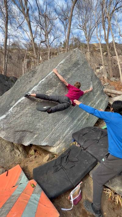 The Politician Stand v5, Rumbling Bald - Beta Video from griffin.climbs