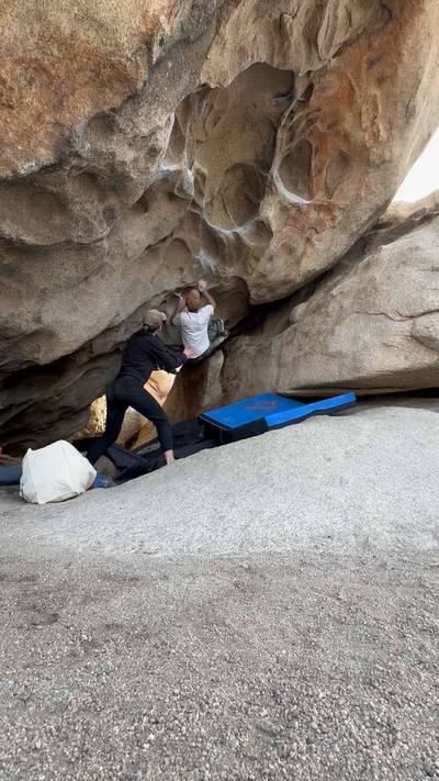 Caveman Finish v3, Joshua Tree - Beta Video from spudsrocks
