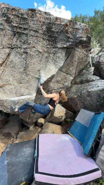 Infierno v8, Little Cottonwood Canyon - Beta Video from sera_gearhart