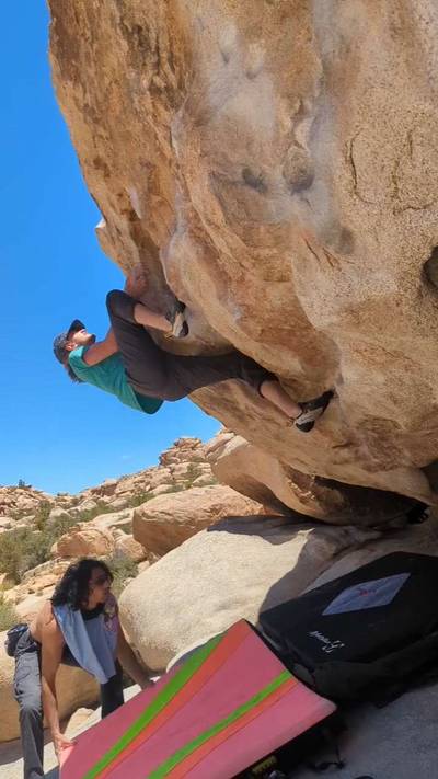False Hueco v1, Joshua Tree - Beta Video from TiagoJones