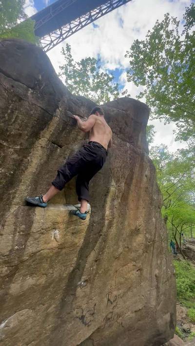 Way of the Gun v4, New River Gorge - Beta Video from Bonkyboy