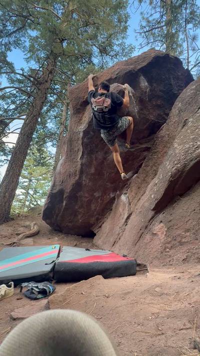 That Flakes It Direct v4, Flagstaff Mountain, CO - Beta Video from marky.mark