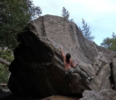 Ament Arete v4, Yosemite Valley - Beta Video from CBUM