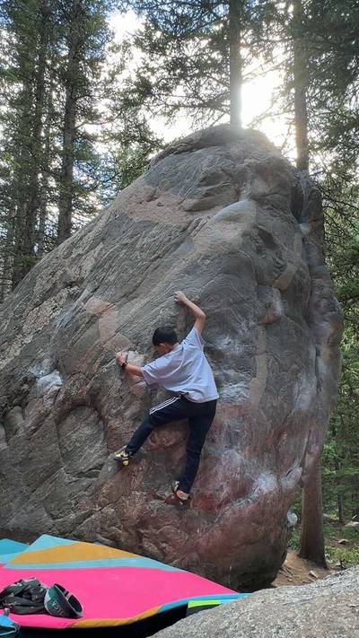 Right Slab v2, Guanella Pass - Beta Video from RyoClimber
