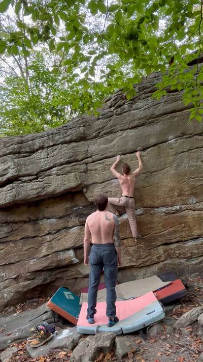 Juggernaut v2, New River Gorge - Beta Video from Xavi3r