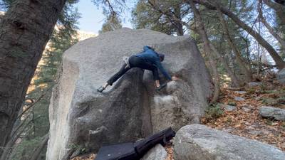 Seams Easy v5, Little Cottonwood Canyon - Beta Video from rubbersharkman