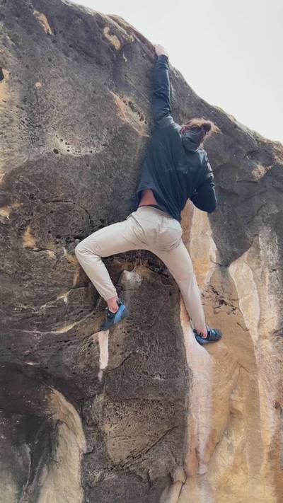 Indian Steps v4, Joe's Valley - Beta Video from mylesclimbs