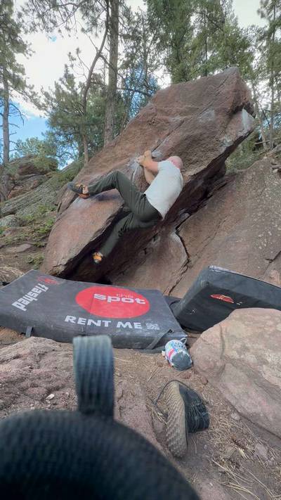 That Flakes It v1, Flagstaff Mountain, CO - Beta Video from Kelly.gage