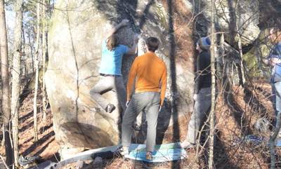 Balance Theory v6, Hospital Boulders - Beta Video from brew_boulders